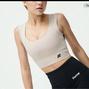 FORME WOMENS POWER BRA XS ECRU Posture Support and Correcting, Recovery Support